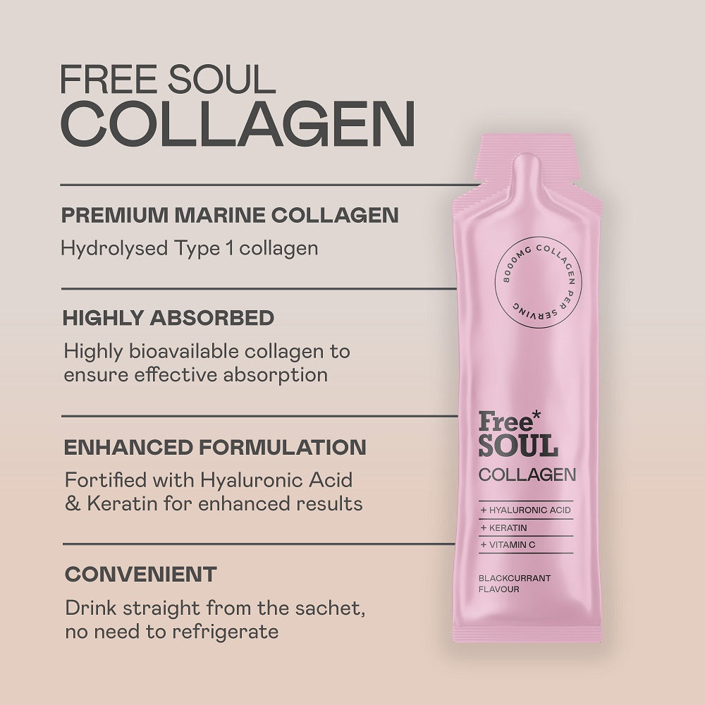 Free* Soul Liquid Marine Collagen Sachets Harrison Nutrition & Wellbeing