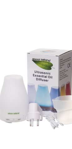 Ultrasonic Essential Oil Diffuser (Colour Changing)