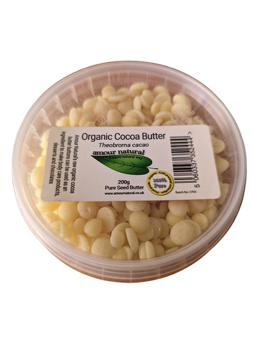 Cocoa Butter Buttons (organic, raw) 200g