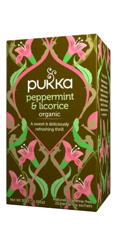 Peppermint & Licorice Tea (Organic)
