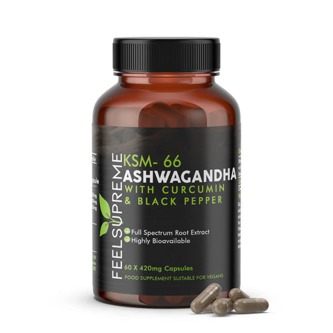 KSM-66 Ashwagandha with Curcumin & Black Pepper