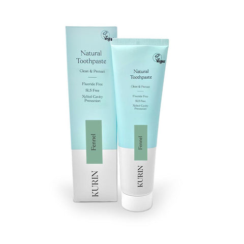 Fennel Natural Toothpaste (Fluoride Free)