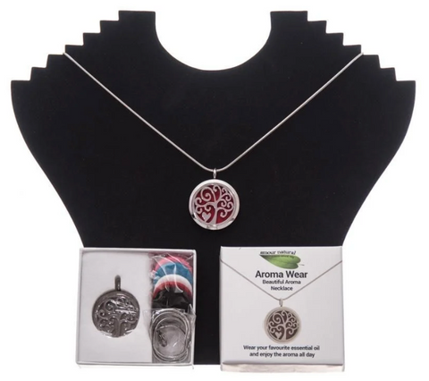 Aroma Wear Heart (Red) Necklace