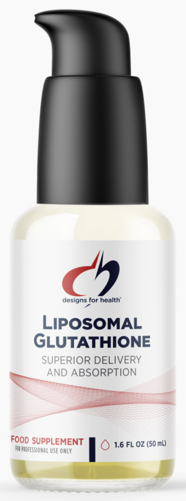 Designs for Health Liposomal Glutathione 50ml. Pump formula. Harrison Nutrition & Wellbeing Designs for Health Liposomal Glutathione 50ml. Pump formula. Harrison Nutrition & Wellbeing
