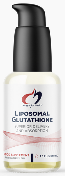 designs for health liposomal glutathione liquid 50ml. Pump formula. – Harrison Nutrition & Wellbeing slu-pp-332 reconstitution bac water JP_Block Available Options:30 mL