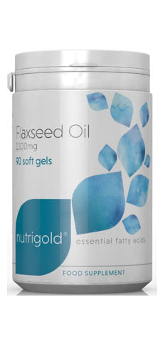 Flaxseed Oil 1000mg Softgel Capsules