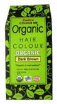 Organic Hair Colour Dark Brown 100g