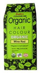 Organic Hair Colour Wine Red 100g